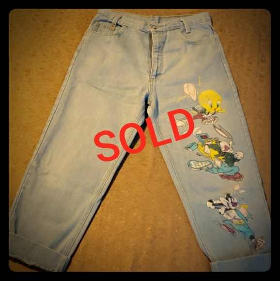 Jerry Leigh Denim - Vintage Jerry Leigh Capri Jeans sz 11 warner bro